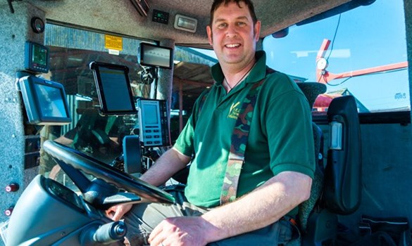 a man sitting in a car